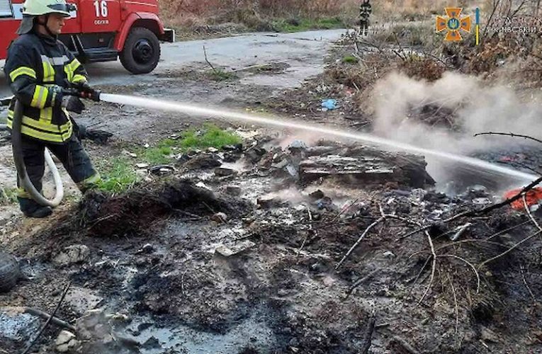 В Обухові ліквідували пожежу