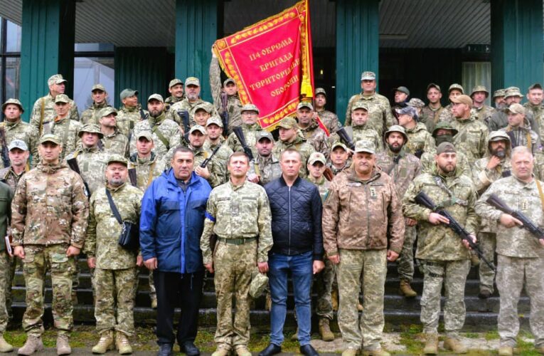 Сформовано  в Обухівському районі  новий підрозділ бригади територіальної оборони Київської області