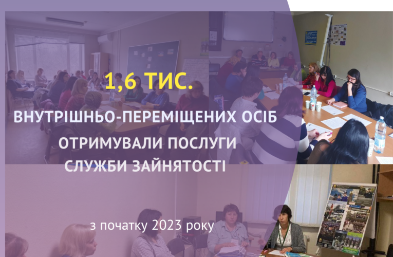 1,6 тис. ВПО отримували послуги служби зайнятості у цьому році