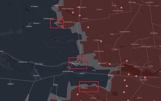 DeepState повідомив про нові просування окупантів