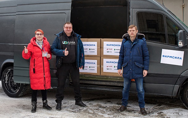 Фармсила –  “БаДМ” і партнери: 10000 упаковок ліків на фронт